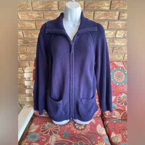 Allison Daley Sweater Jacket sz M